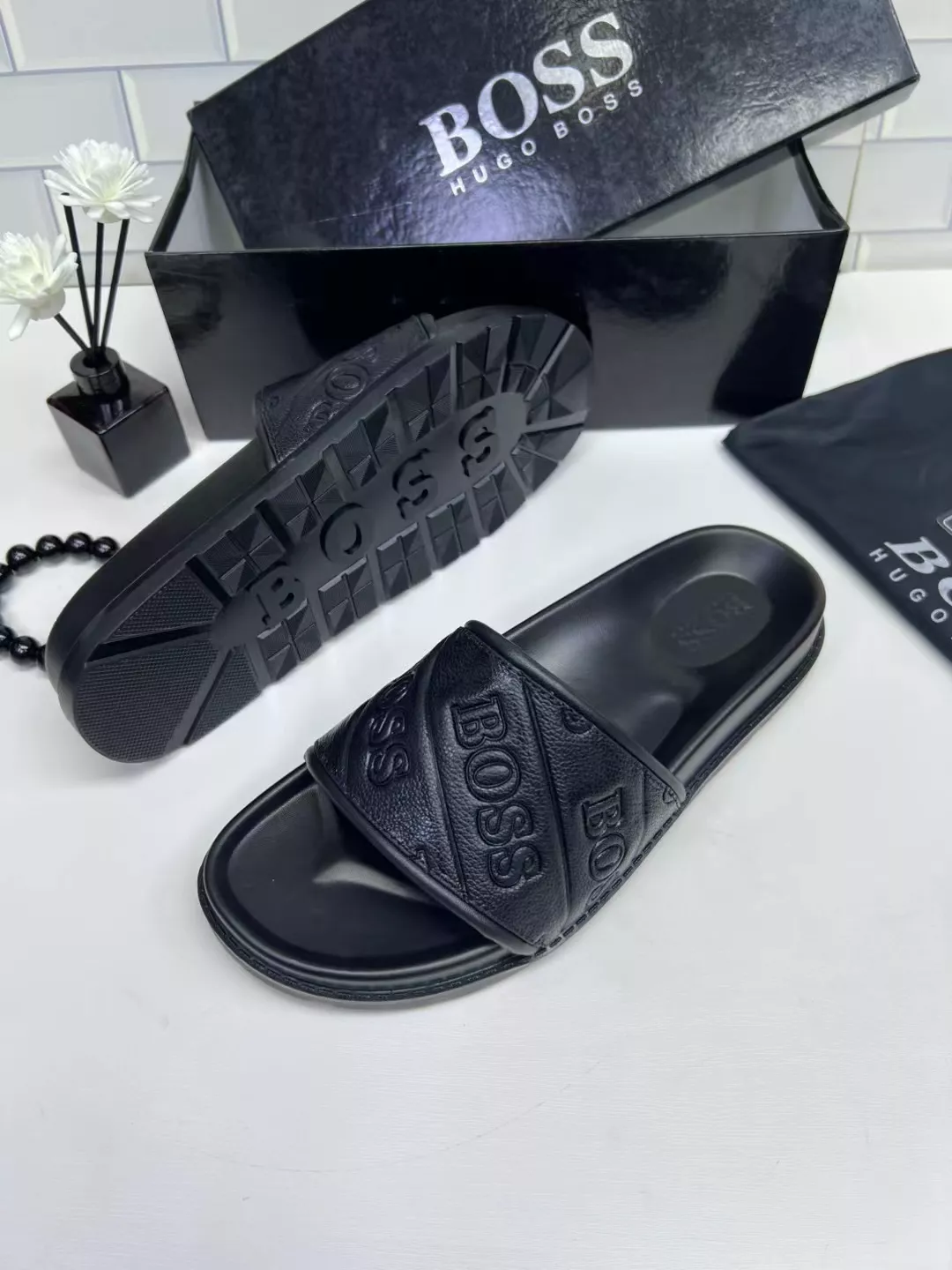 Boss Slippers For Men Trendsetting 6569