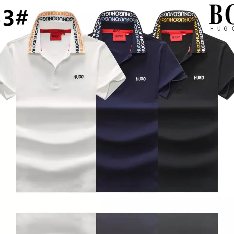 Boss T-Shirts Short Sleeved For Men Cozy 697