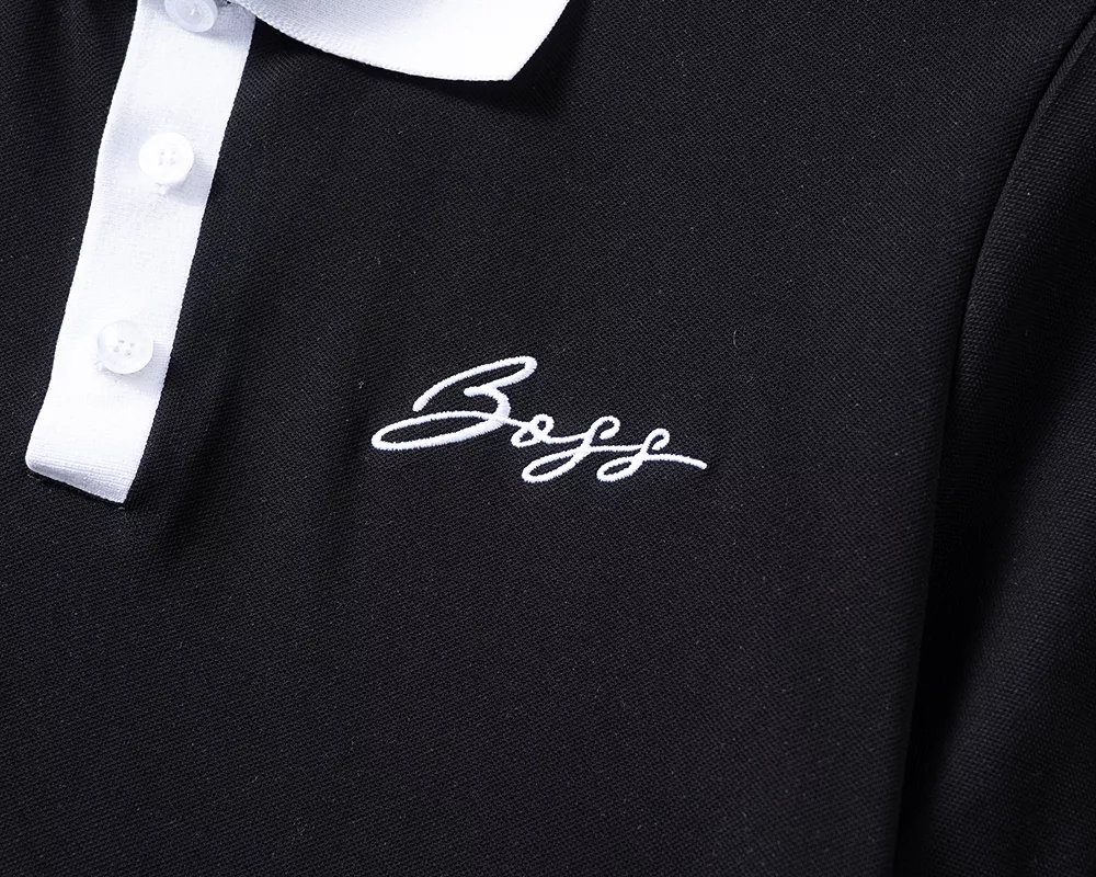 Boss T-Shirts Short Sleeved For Men Sleek 3553