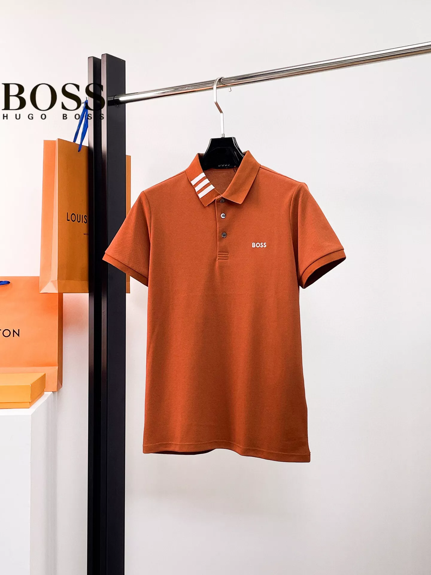 Boss T-Shirts Short Sleeved For Men StreetReady 6277