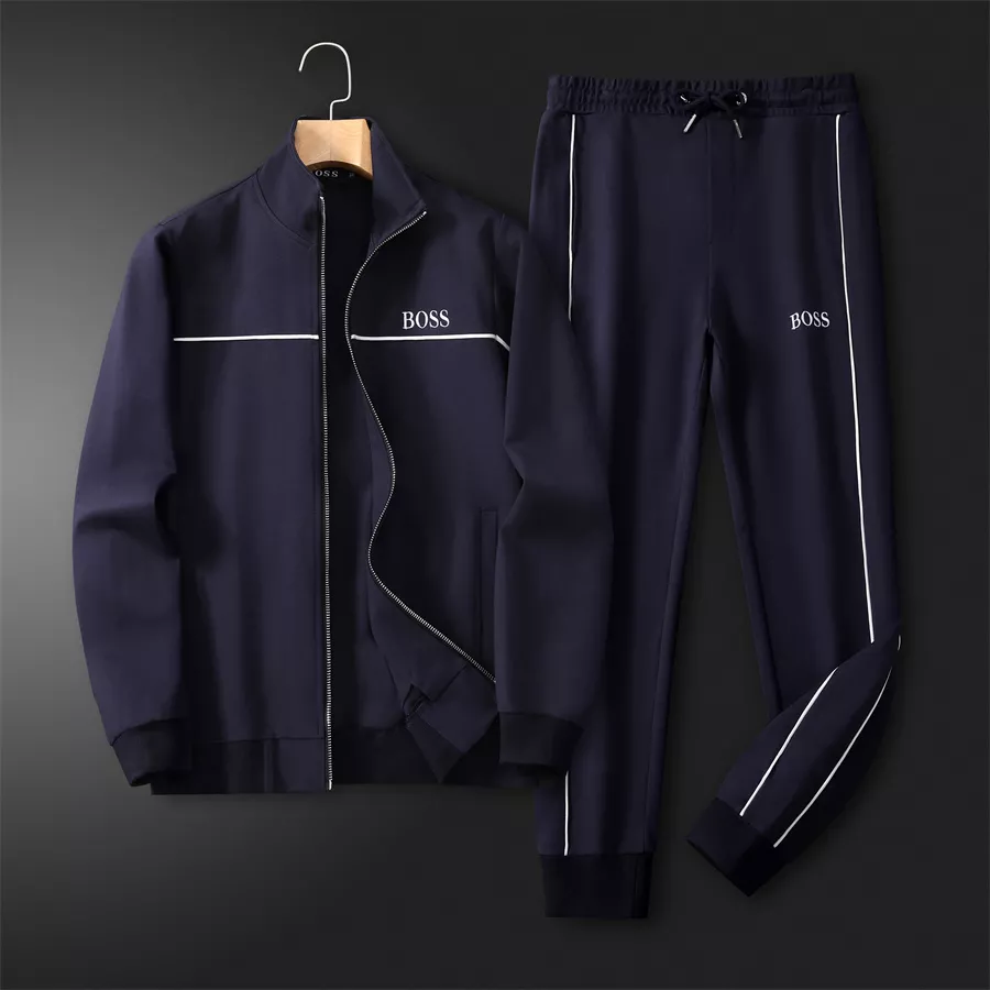 Boss Tracksuits Long Sleeved For Men AllSeason 8614