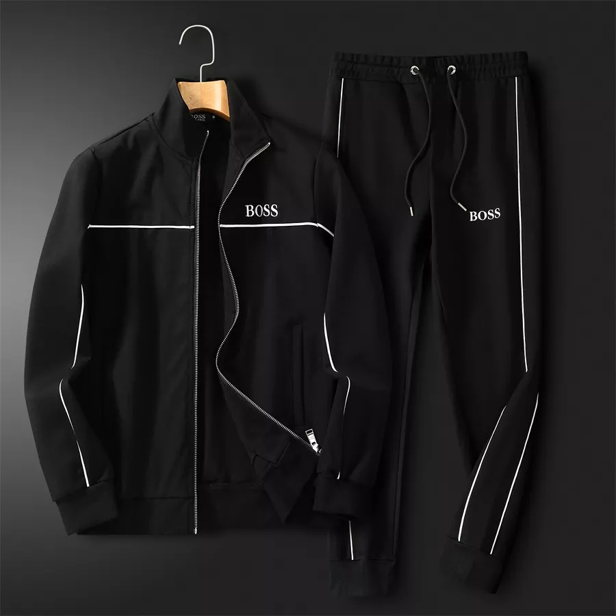Boss Tracksuits Long Sleeved For Men DailyWear 1960
