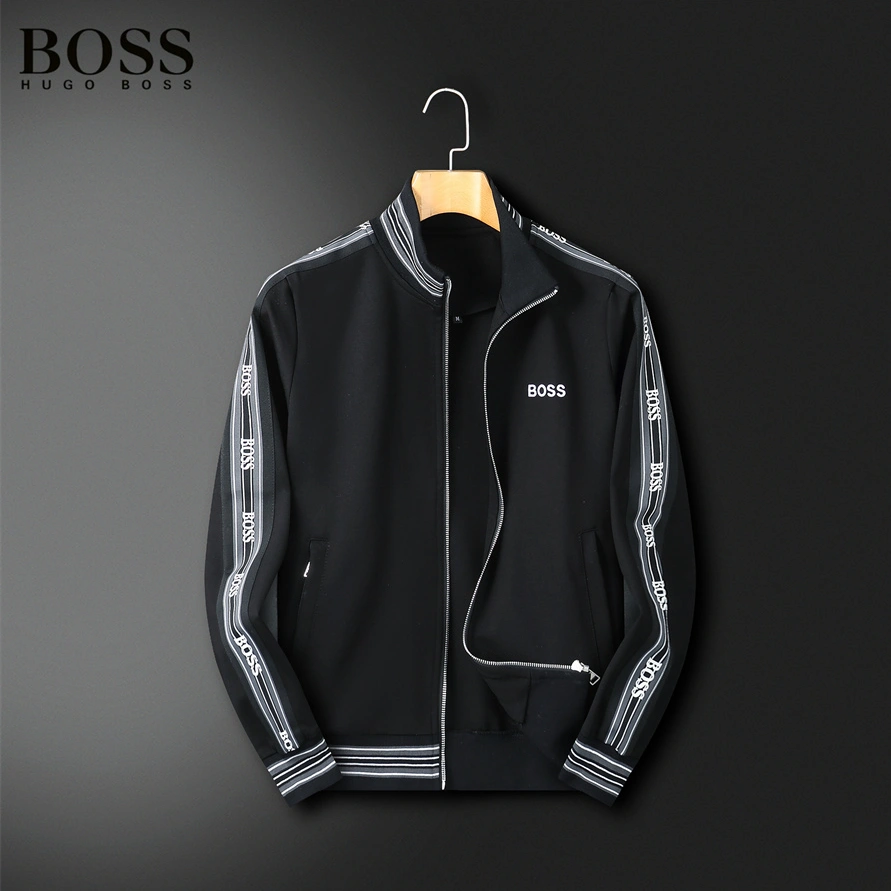 Boss Tracksuits Long Sleeved For Men Elegant 6264