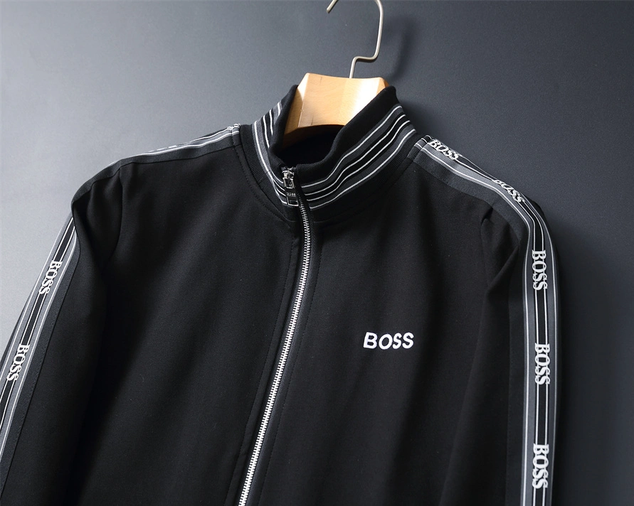 Boss Tracksuits Long Sleeved For Men Elegant 6264