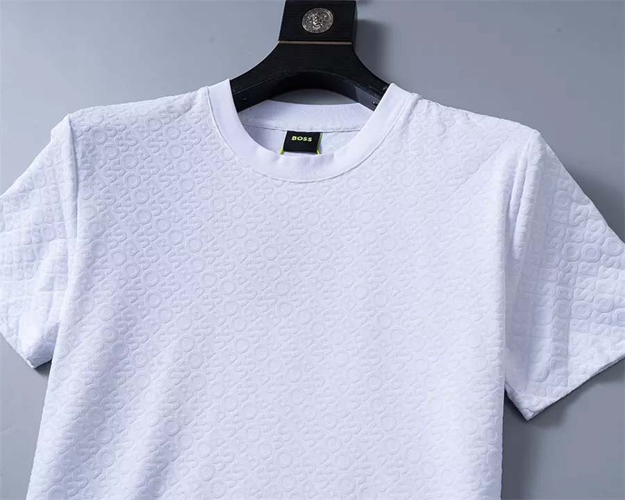 Boss Tracksuits Short Sleeved For Men Trendy 2957