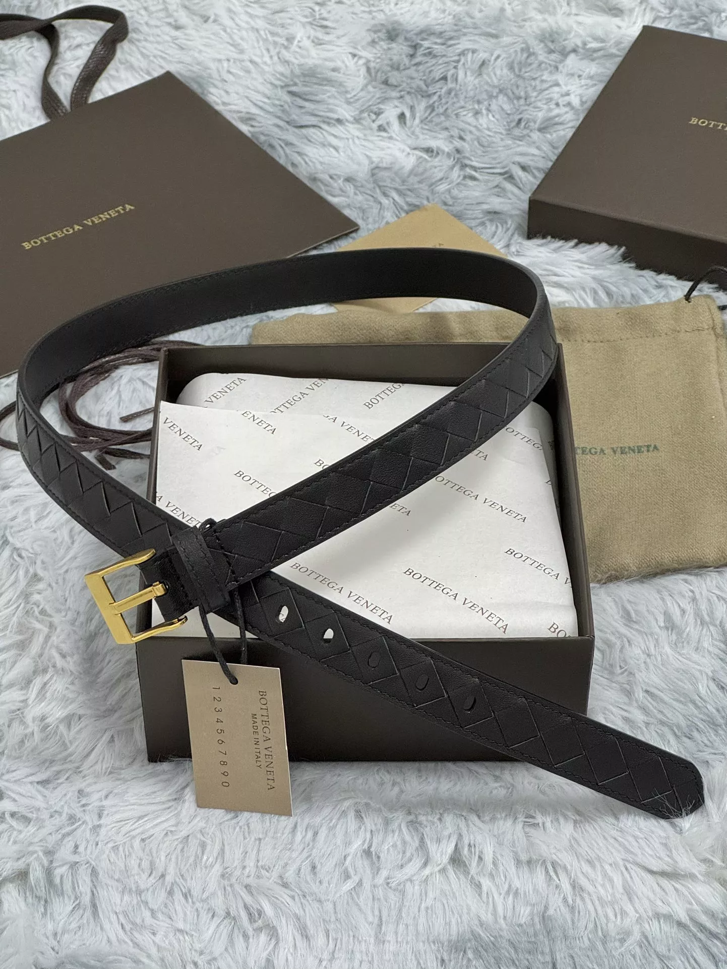 Bottega Veneta AAA Quality Belts In 2.5cm For Women Bright 2228