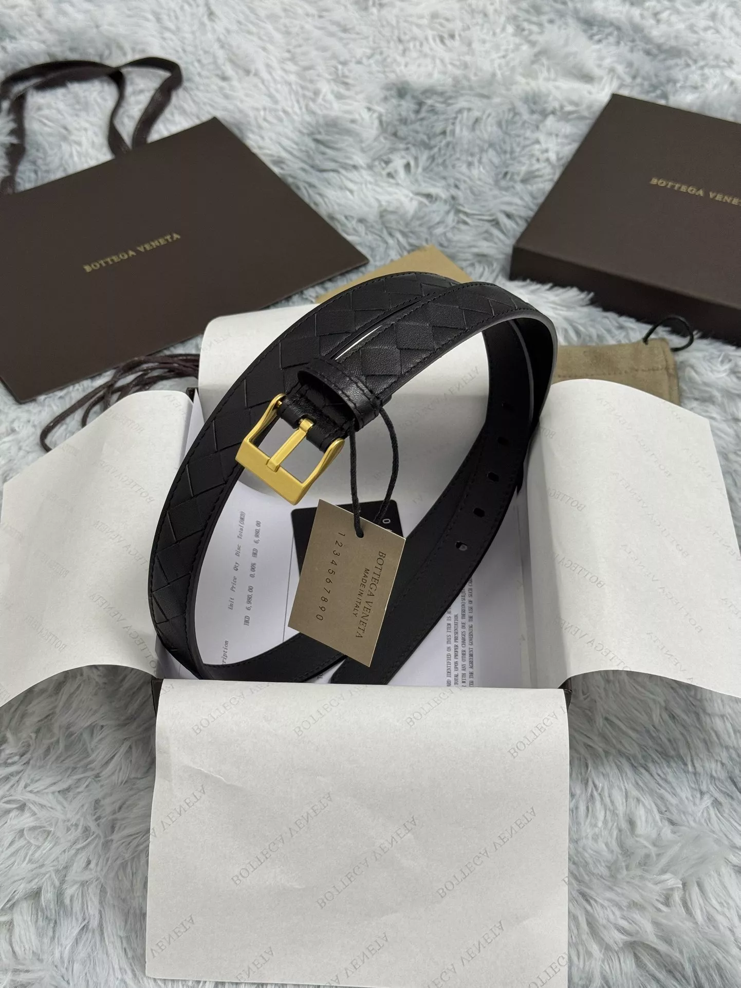 Bottega Veneta AAA Quality Belts In 2.5cm For Women Bright 2228