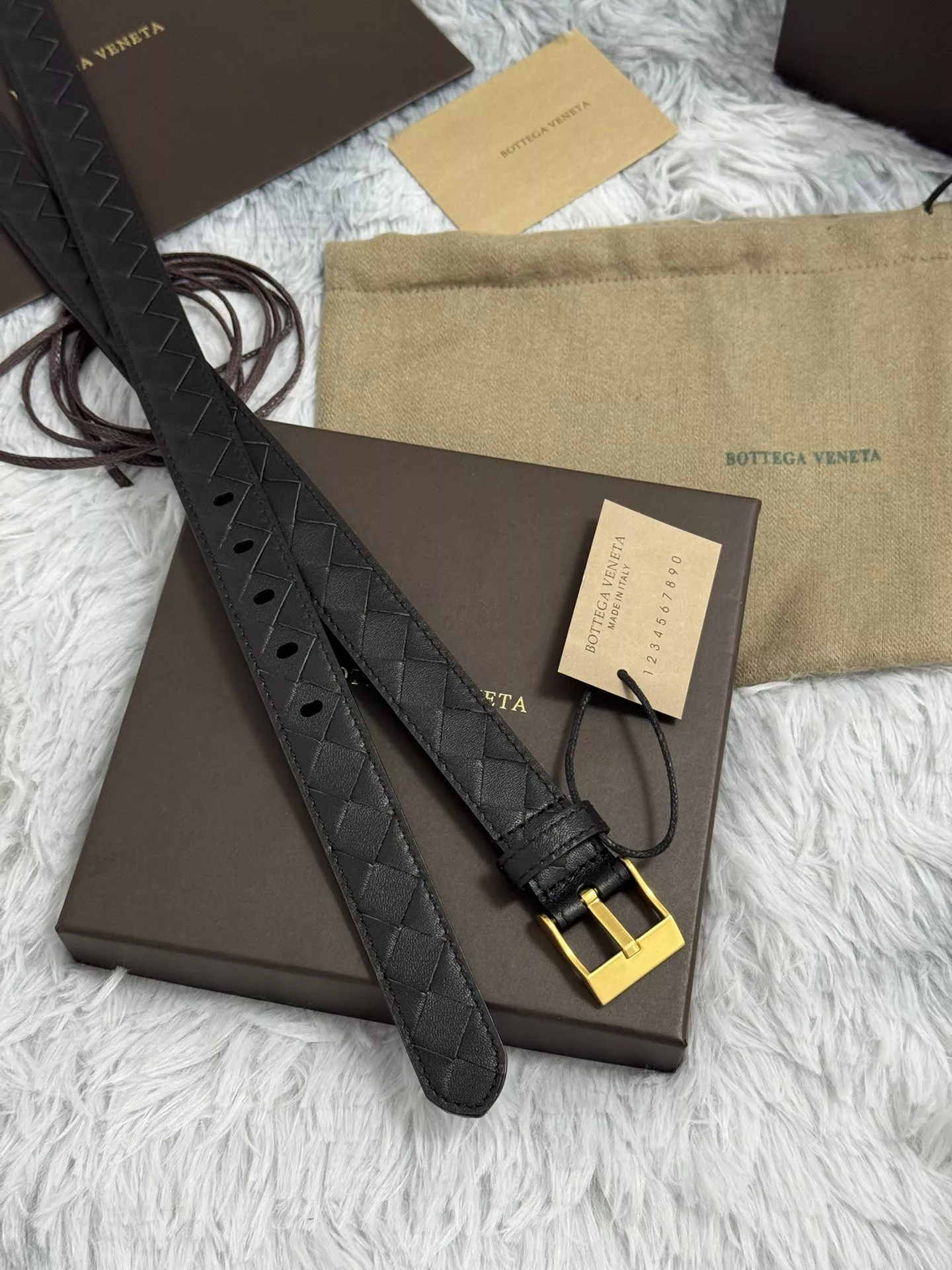Bottega Veneta AAA Quality Belts In 2.5cm For Women Bright 2228