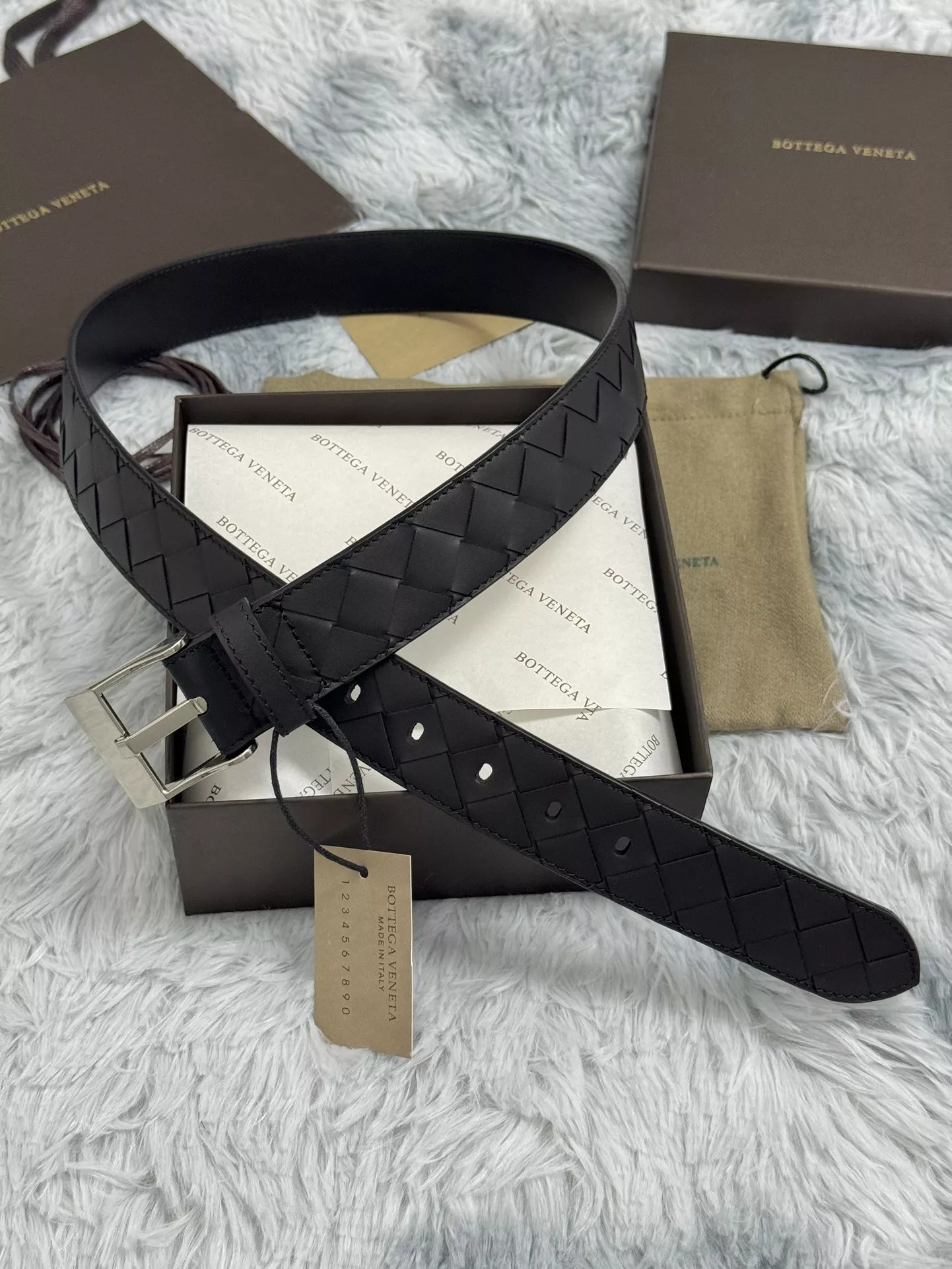 Bottega Veneta AAA Quality Belts In 3.5cm For Women Resilient 2413