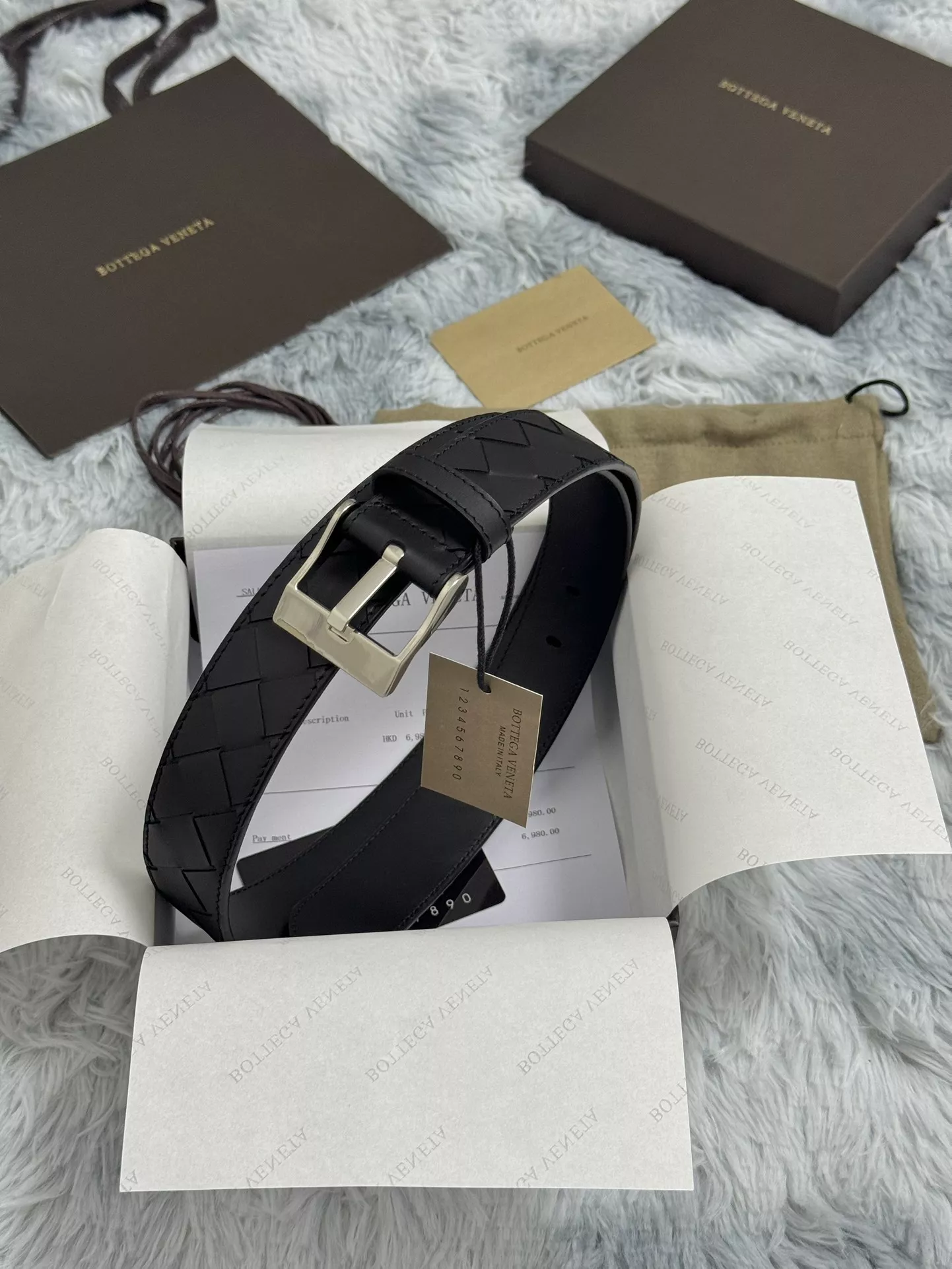 Bottega Veneta AAA Quality Belts In 3.5cm For Women Resilient 2413