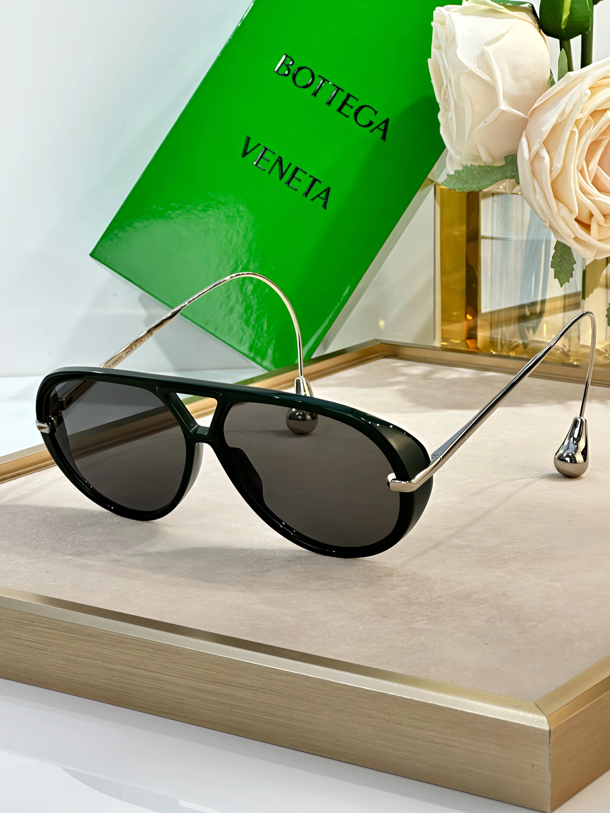Bottega Veneta AAA Quality Sunglasses Efficient 2041