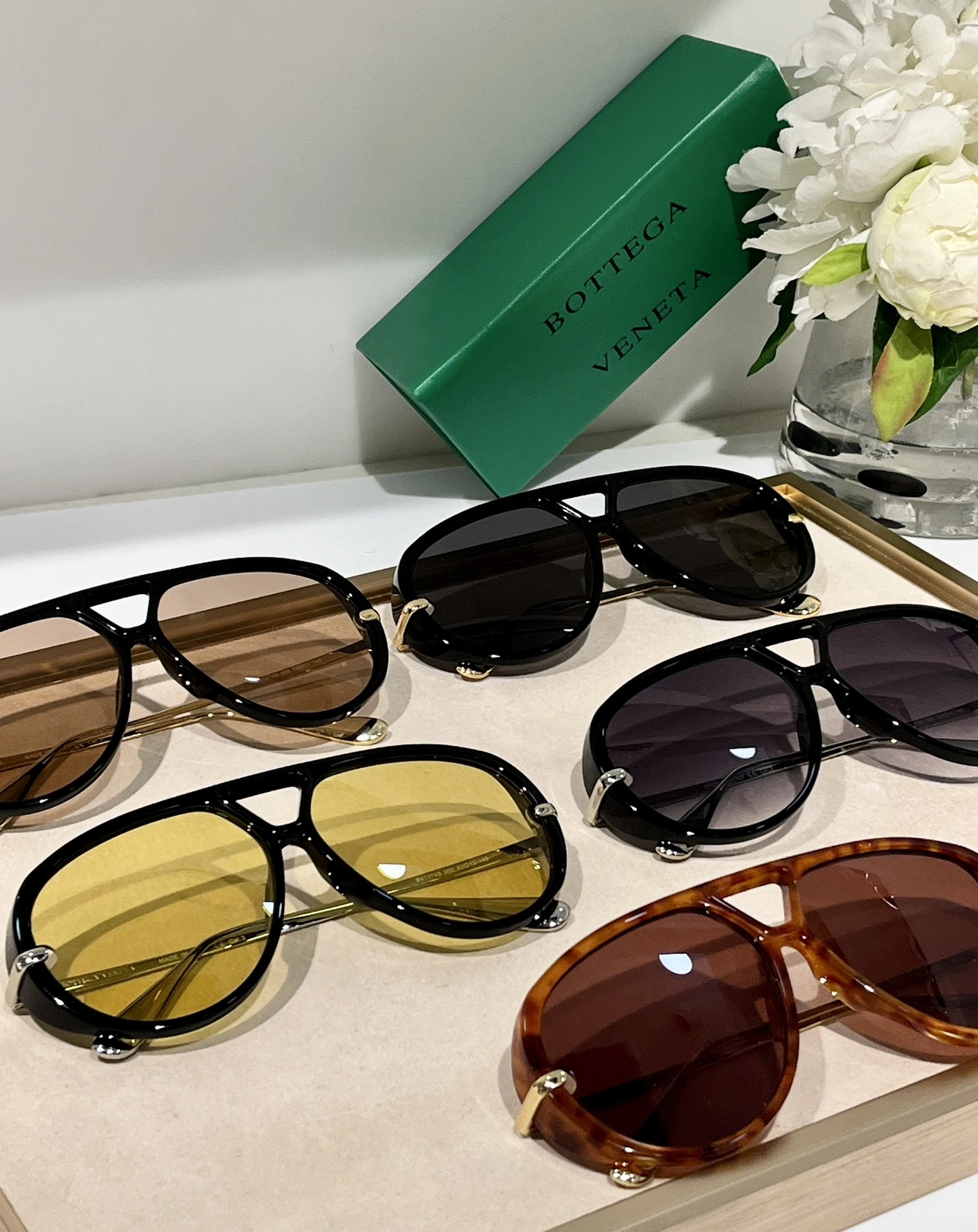 Bottega Veneta AAA Quality Sunglasses Efficient 9149