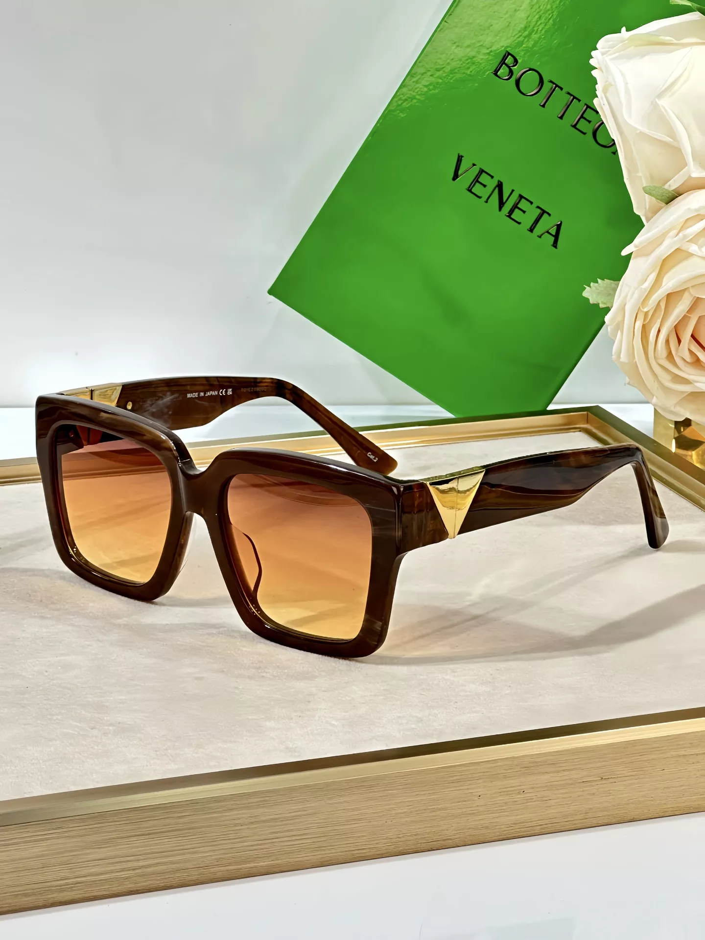 Bottega Veneta AAA Quality Sunglasses GoodFit 4380
