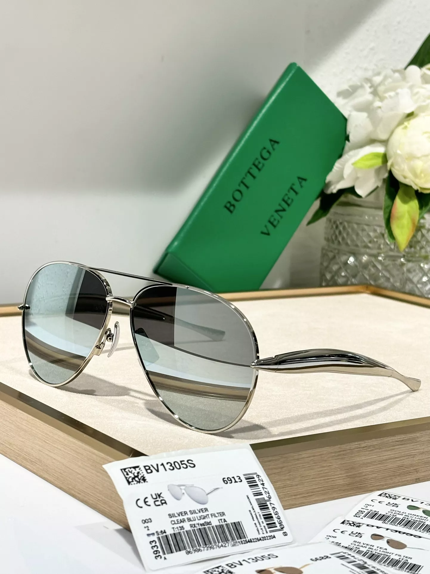 Bottega Veneta AAA Quality Sunglasses Lightweight 2894