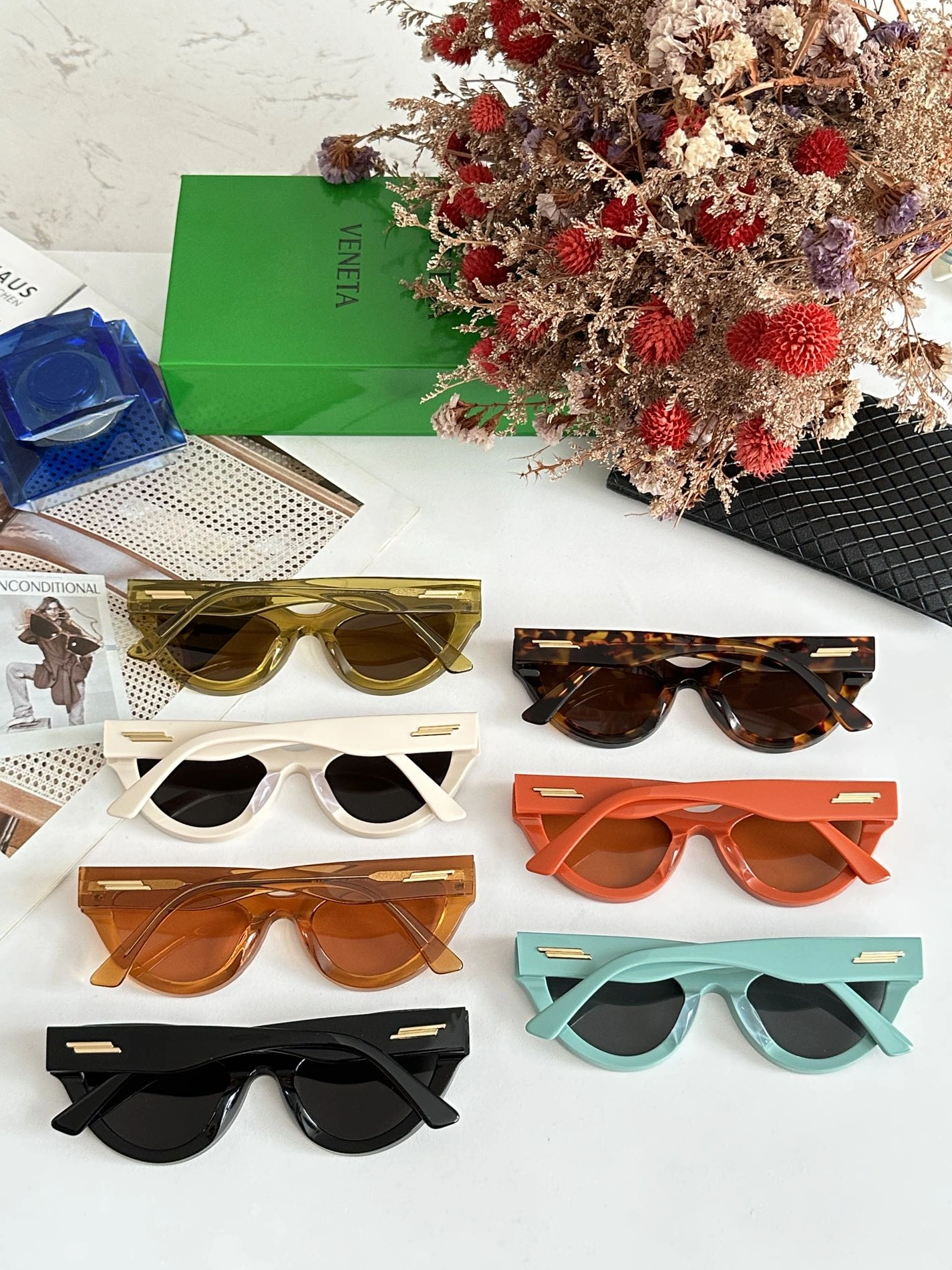 Bottega Veneta AAA Quality Sunglasses TopPick 9836
