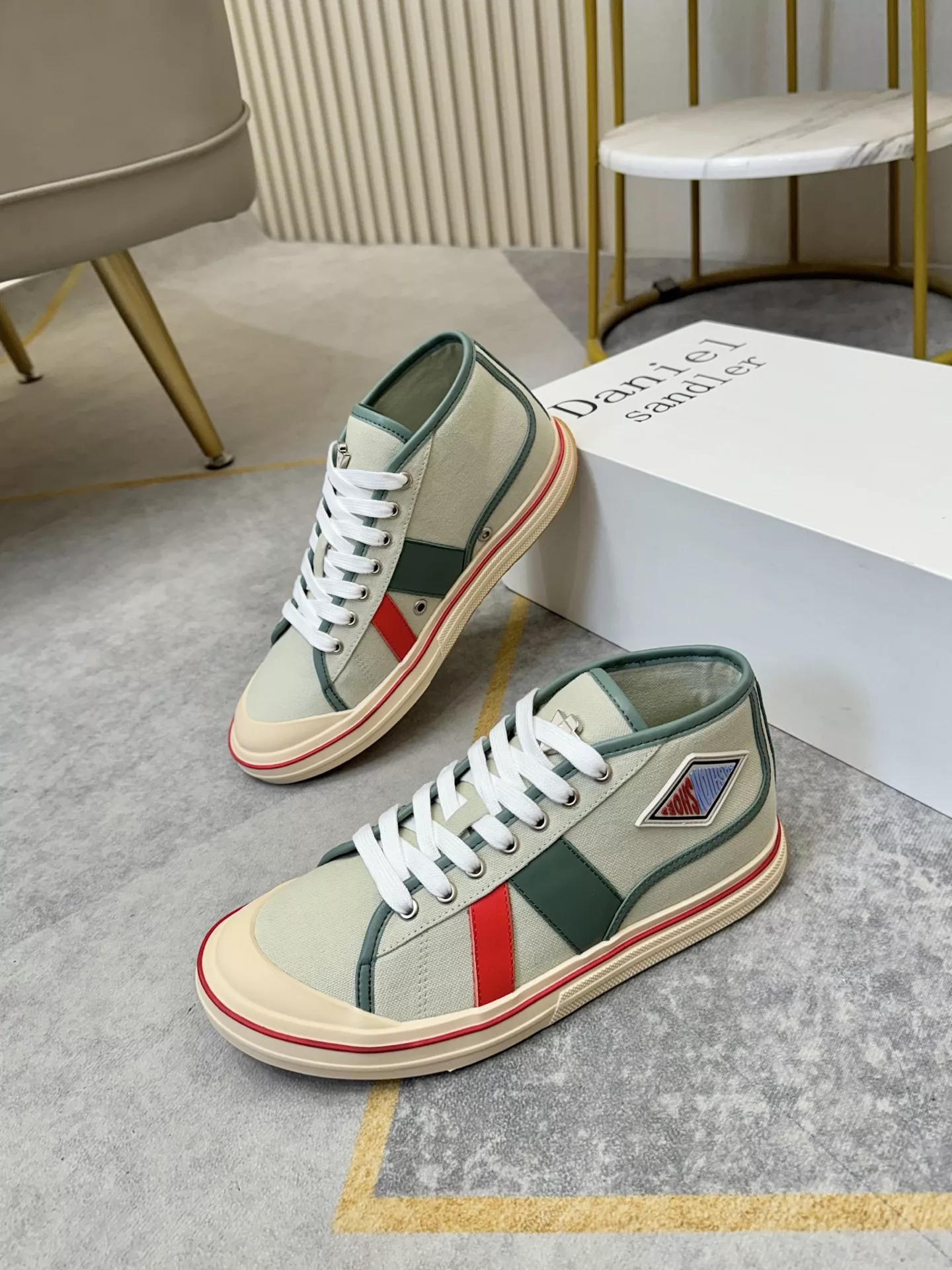 Bottega Veneta BV High Tops Shoes For Men Bold 3268