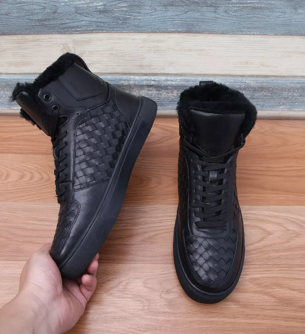 Bottega Veneta BV High Tops Shoes For Men Compact 7043