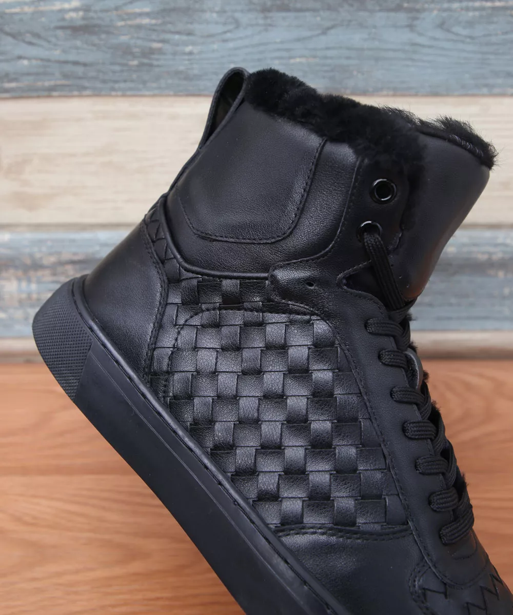 Bottega Veneta BV High Tops Shoes For Men Compact 7043