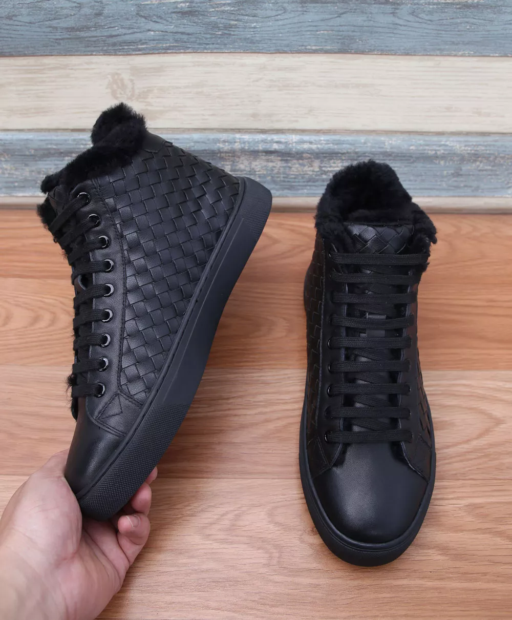 Bottega Veneta BV High Tops Shoes For Men Unique 7217