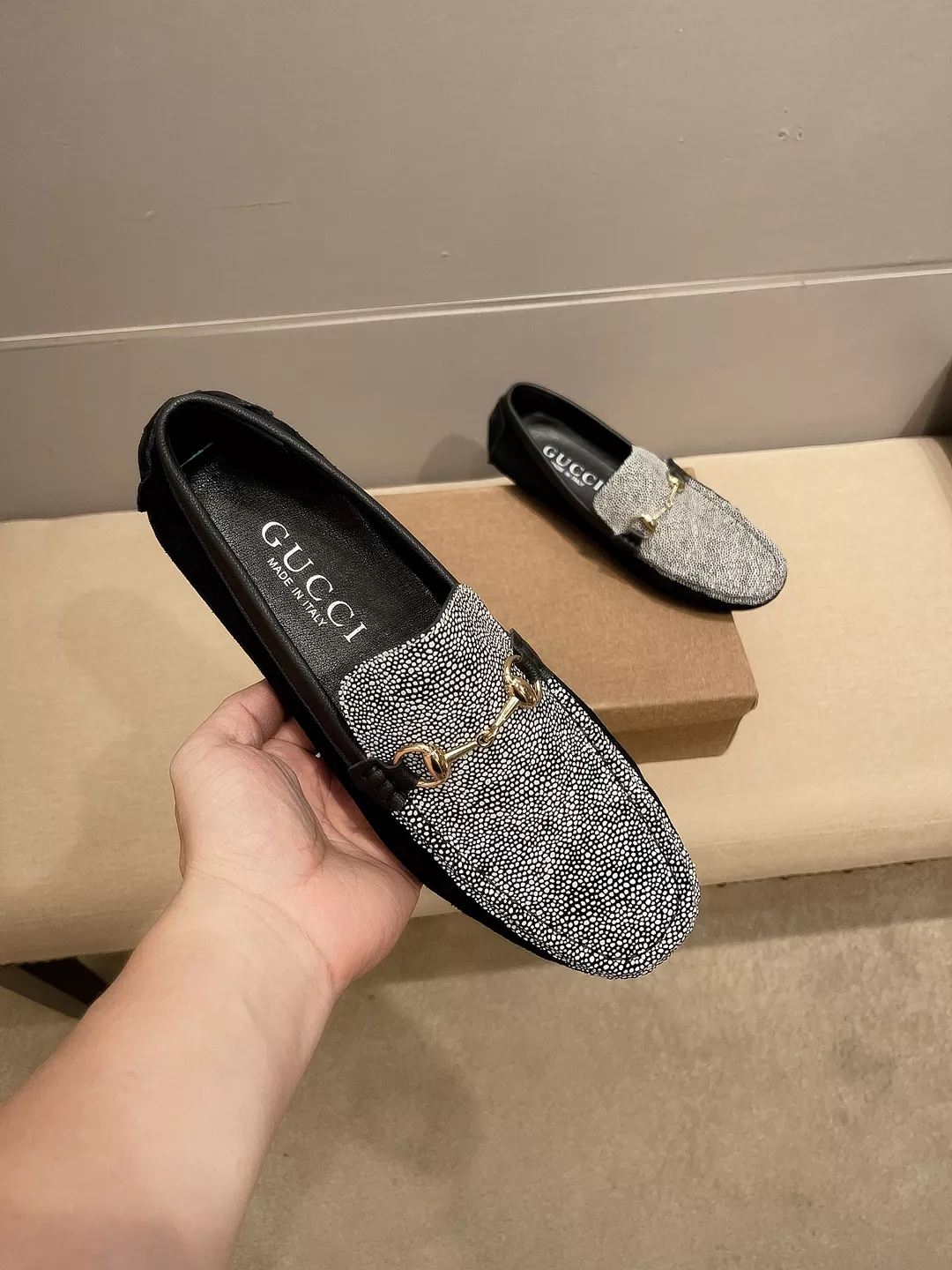 Breathable 104 Gucci Oxfords Shoes For Men