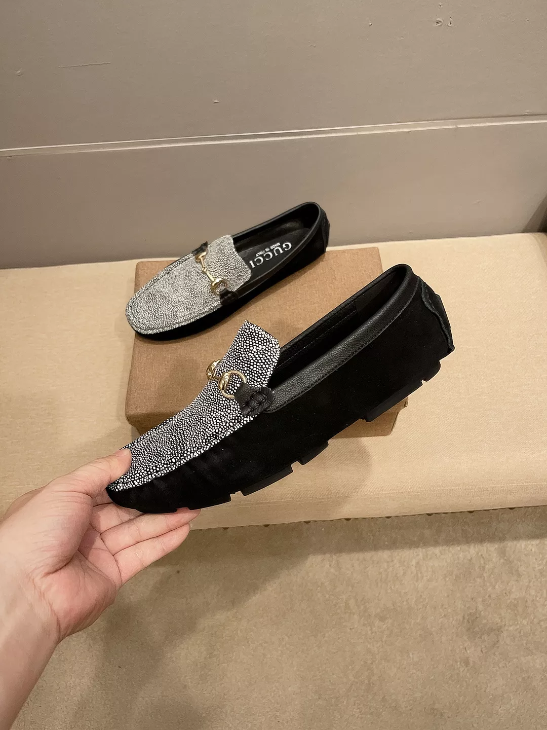 Breathable 104 Gucci Oxfords Shoes For Men