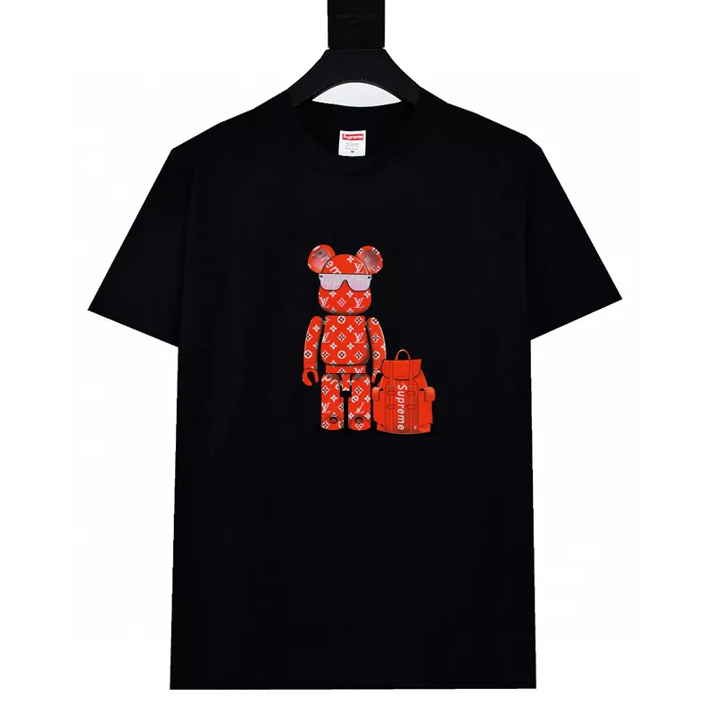 Breathable 1242 Supreme T-Shirts Short Sleeved For Unisex