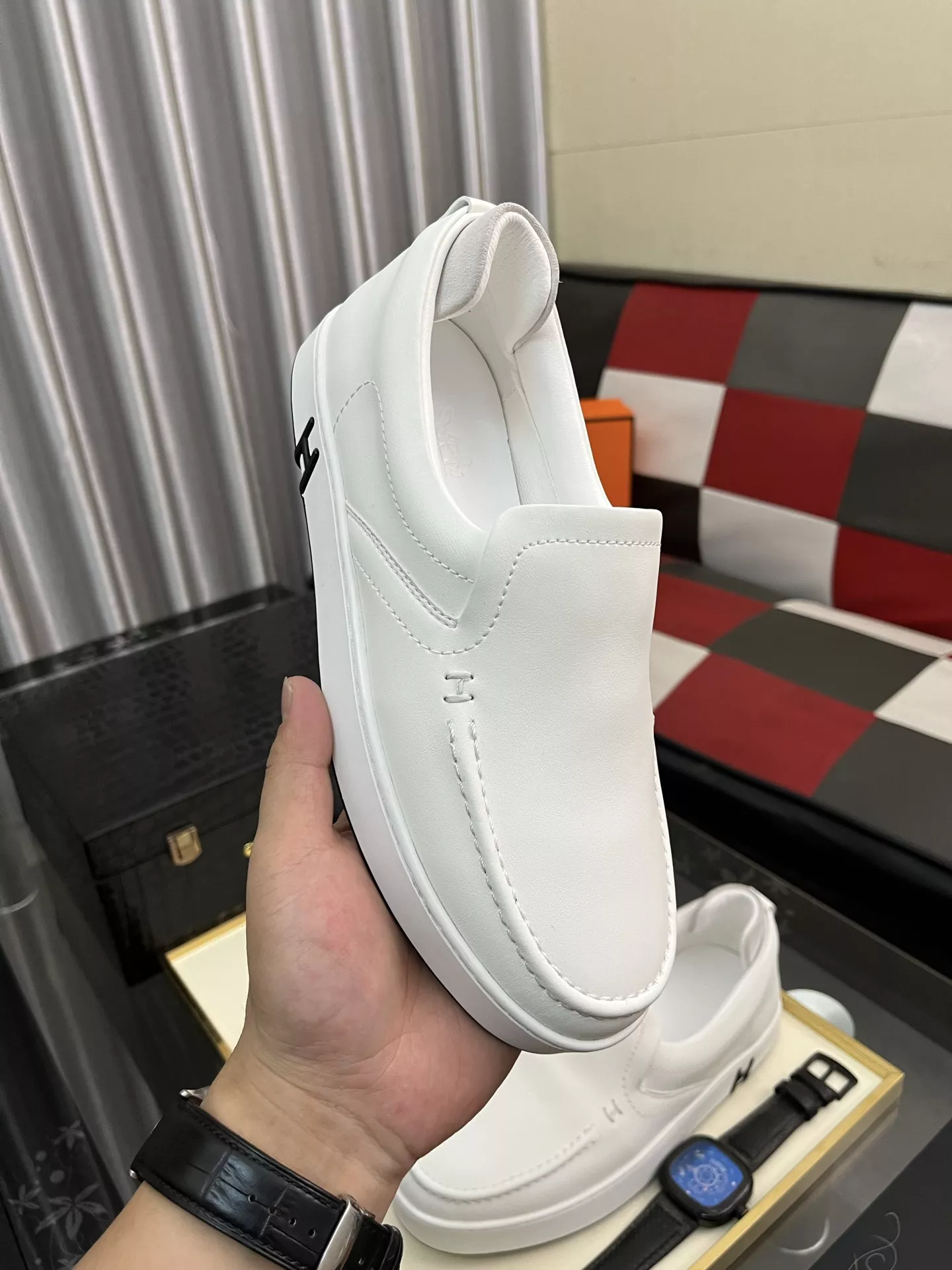 Breathable 1394 Hermes Casual Shoes For Men