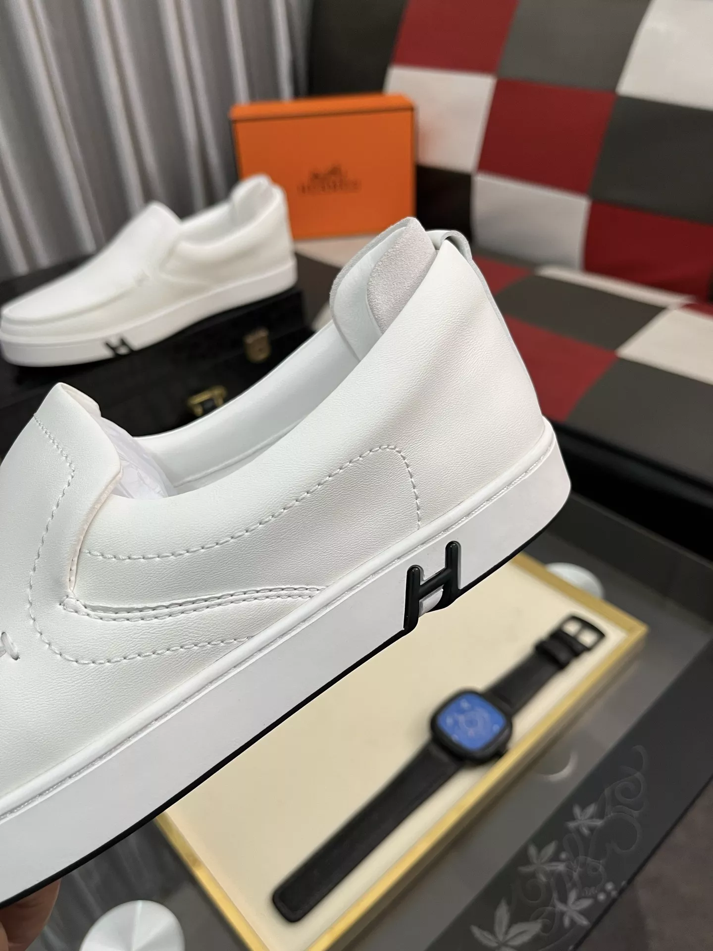 Breathable 1394 Hermes Casual Shoes For Men