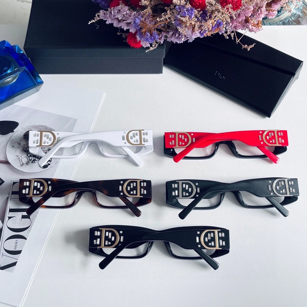 Breathable 1652 Dior Fashion Goggles