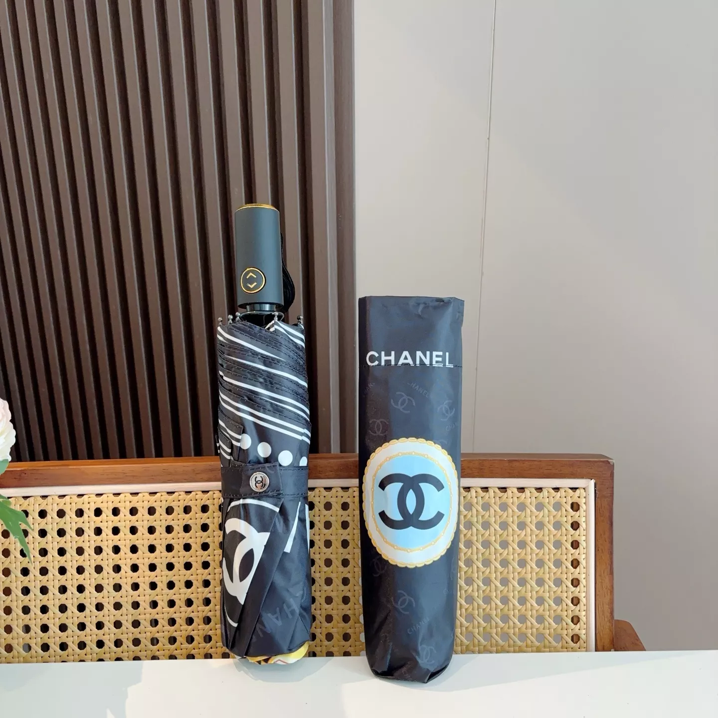 Breathable 1716 Chanel Umbrellas