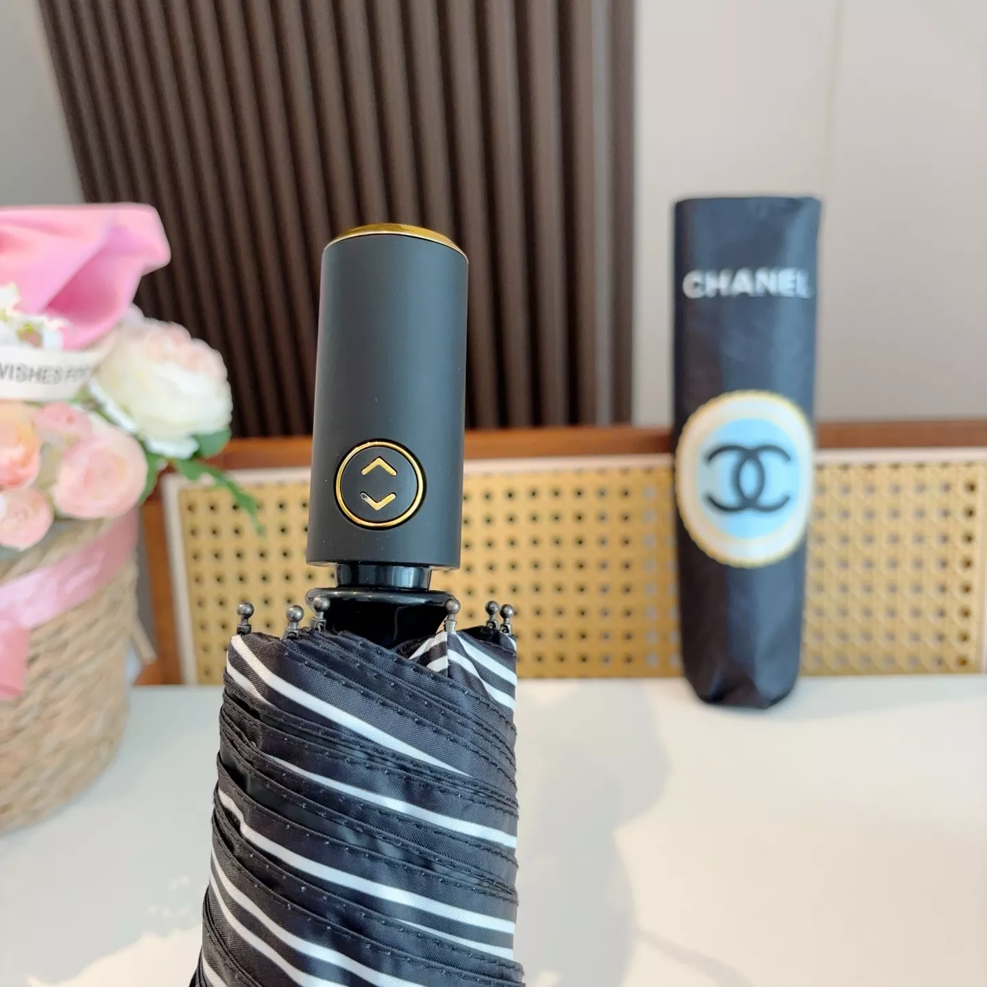 Breathable 1716 Chanel Umbrellas