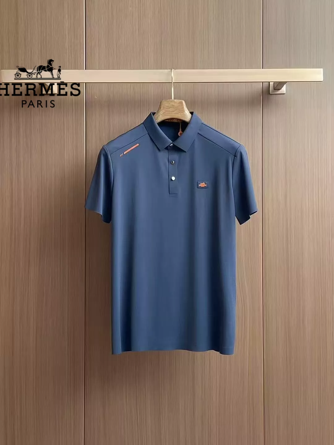 Breathable 1724 Hermes T-Shirts Short Sleeved For Men