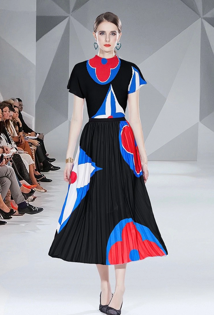 Breathable 1726 Louis Vuitton LV Dresses Short Sleeved For Women