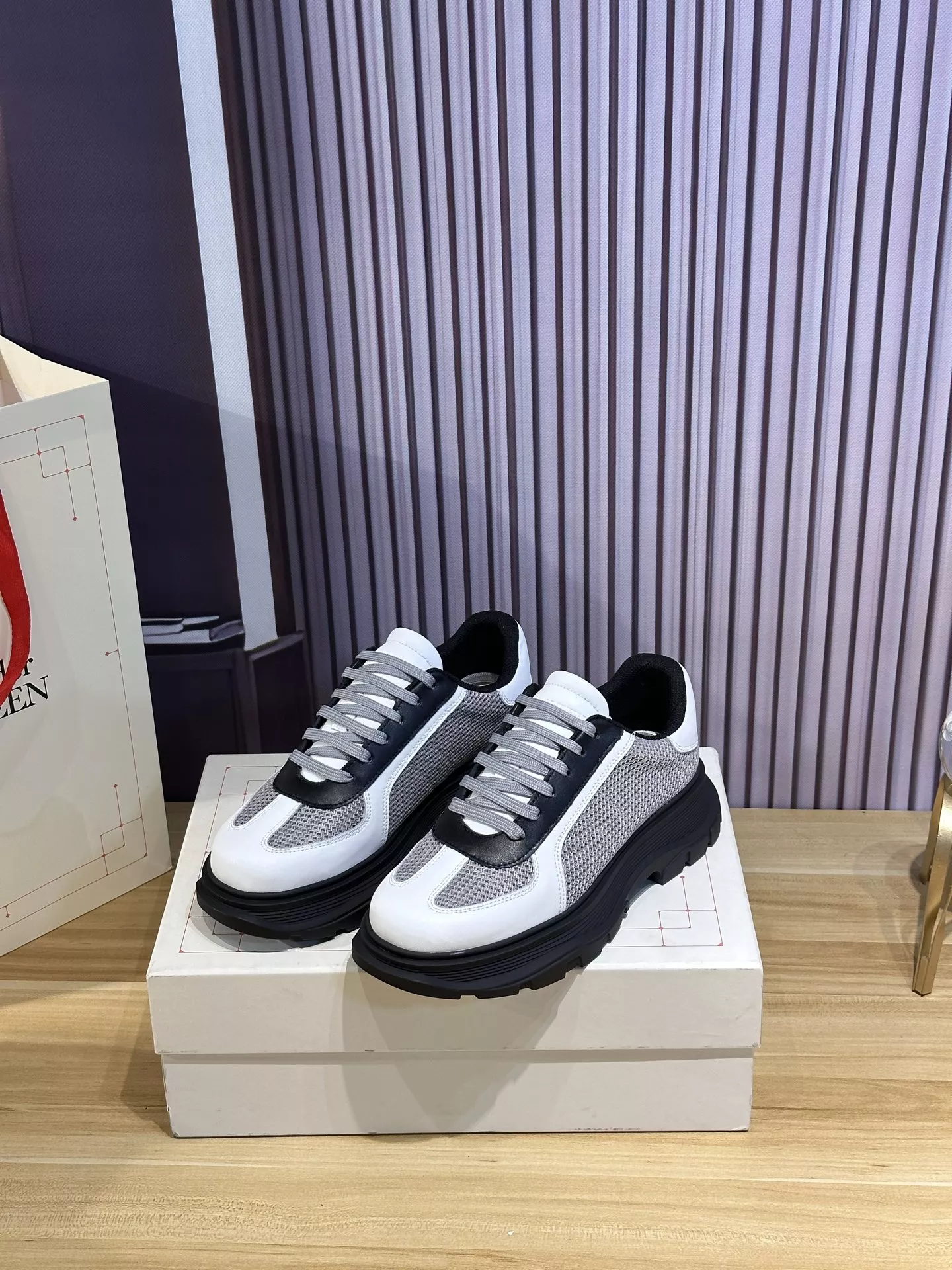 Breathable 1805 Alexander McQueen Casual Shoes For Women