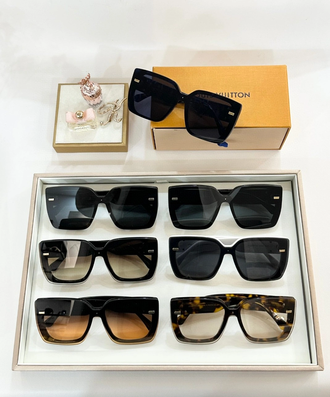 Breathable 1900 Louis Vuitton AAA Quality Sunglasses