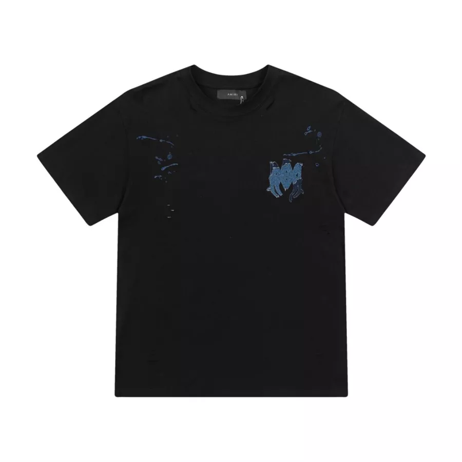 Breathable 2000 Amiri T-Shirts Short Sleeved For Unisex