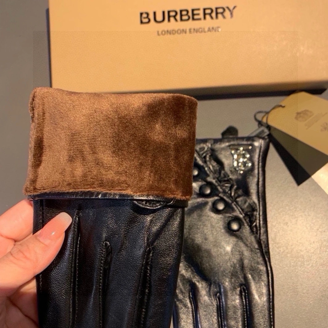 Breathable 2127 Burberry Gloves For Women