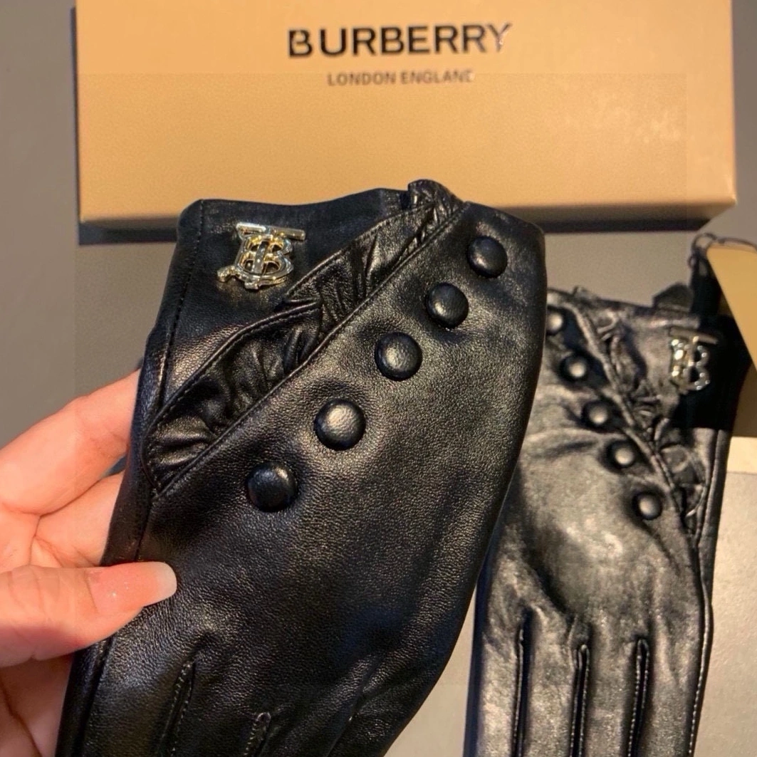 Breathable 2127 Burberry Gloves For Women