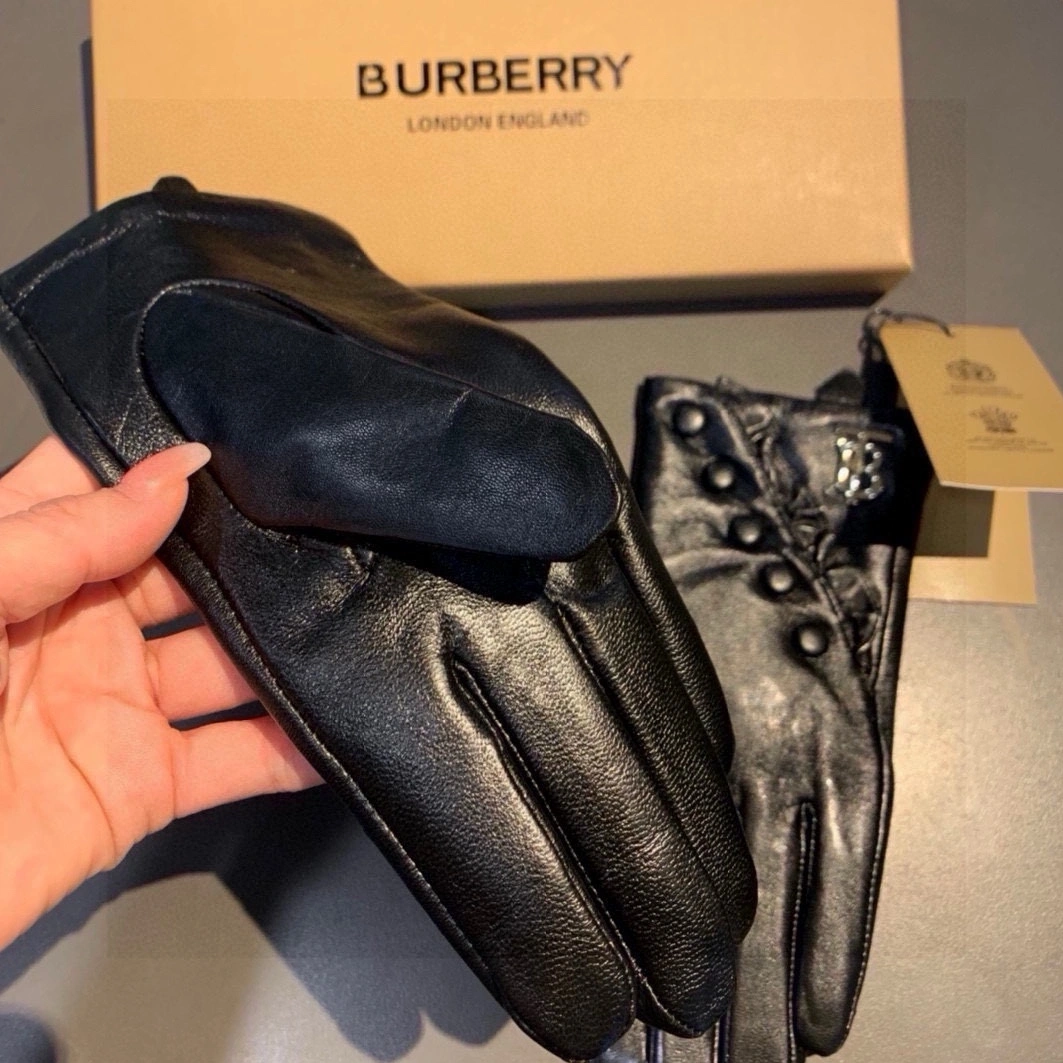 Breathable 2127 Burberry Gloves For Women