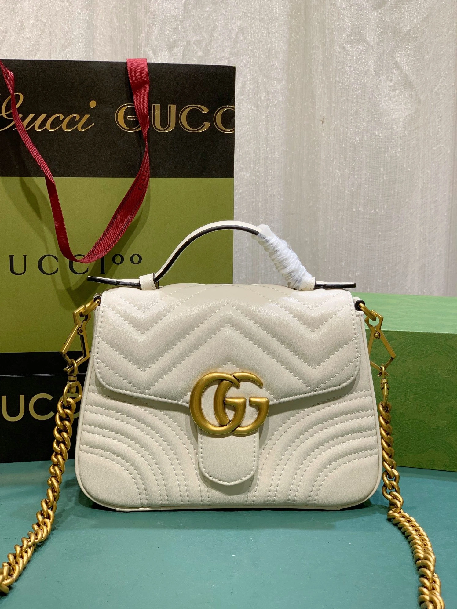 Breathable 2148 Gucci AAA Quality Messenger Bags For Women