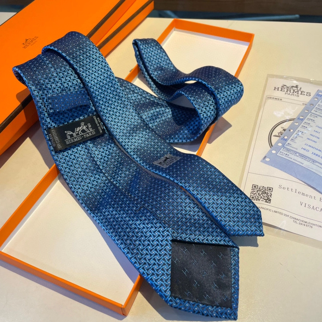 Breathable 233 Hermes Necktie For Men