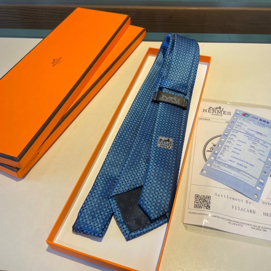 Breathable 233 Hermes Necktie For Men