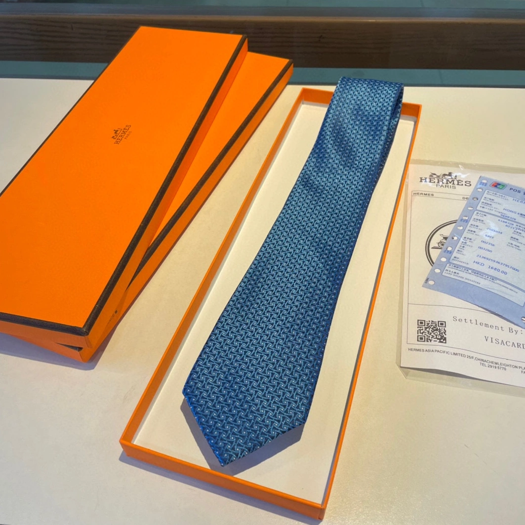 Breathable 233 Hermes Necktie For Men