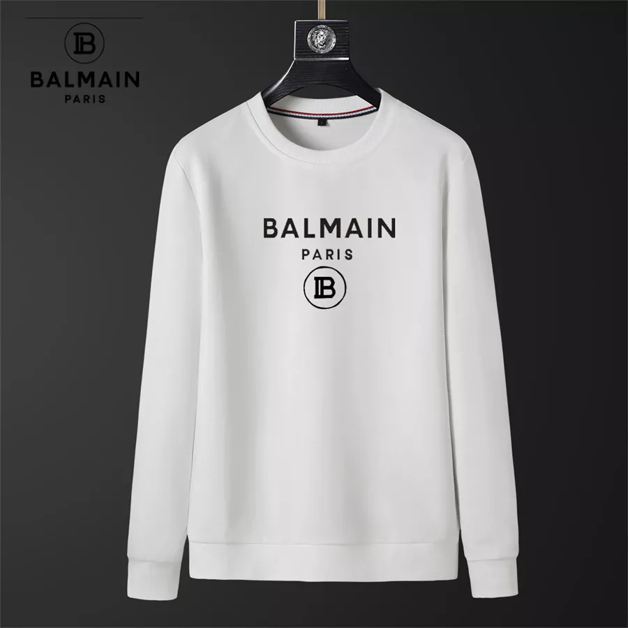 Breathable 2365 Balmain Hoodies Long Sleeved For Men