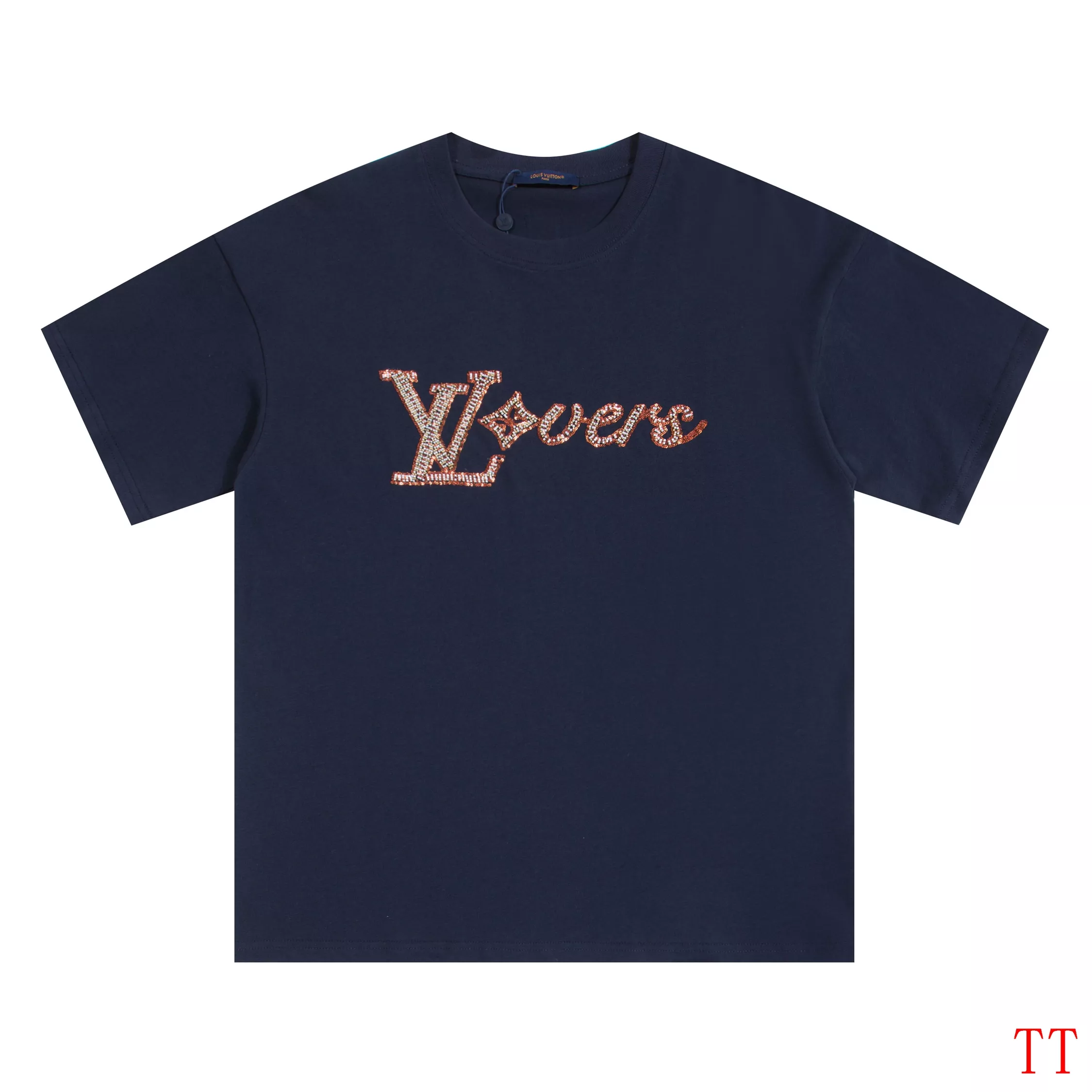 Breathable 2435 Louis Vuitton LV T-Shirts Short Sleeved For Unisex