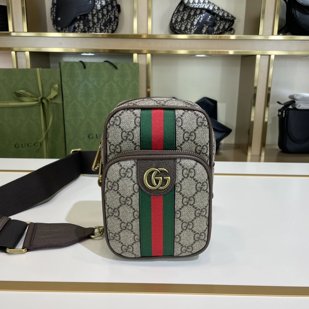 Breathable 2447 Gucci AAA Quality Messenger Bags For Unisex