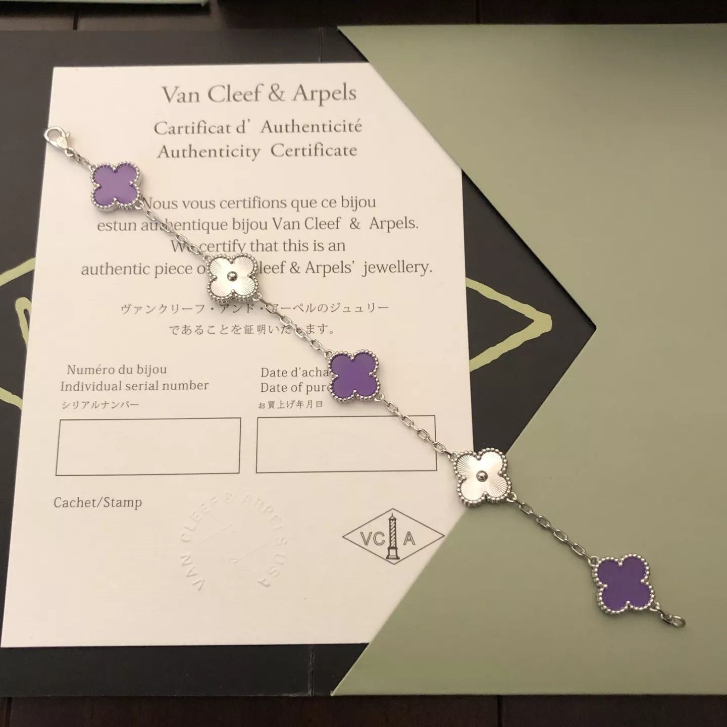 Breathable 2456 Van Cleef & Arpels Bracelets For Women