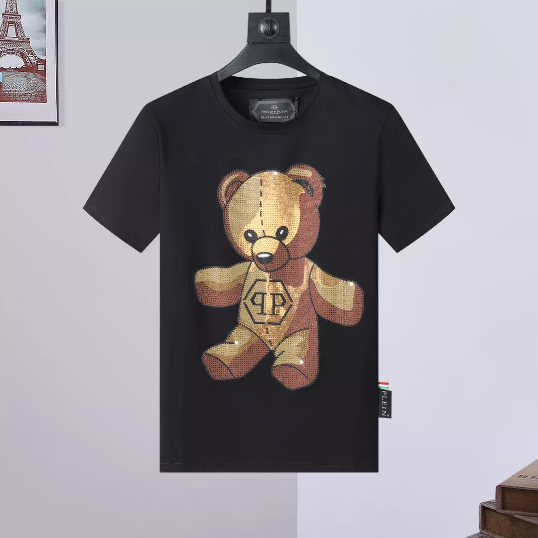 Breathable 2559 Philipp Plein PP T-Shirts Short Sleeved For Men