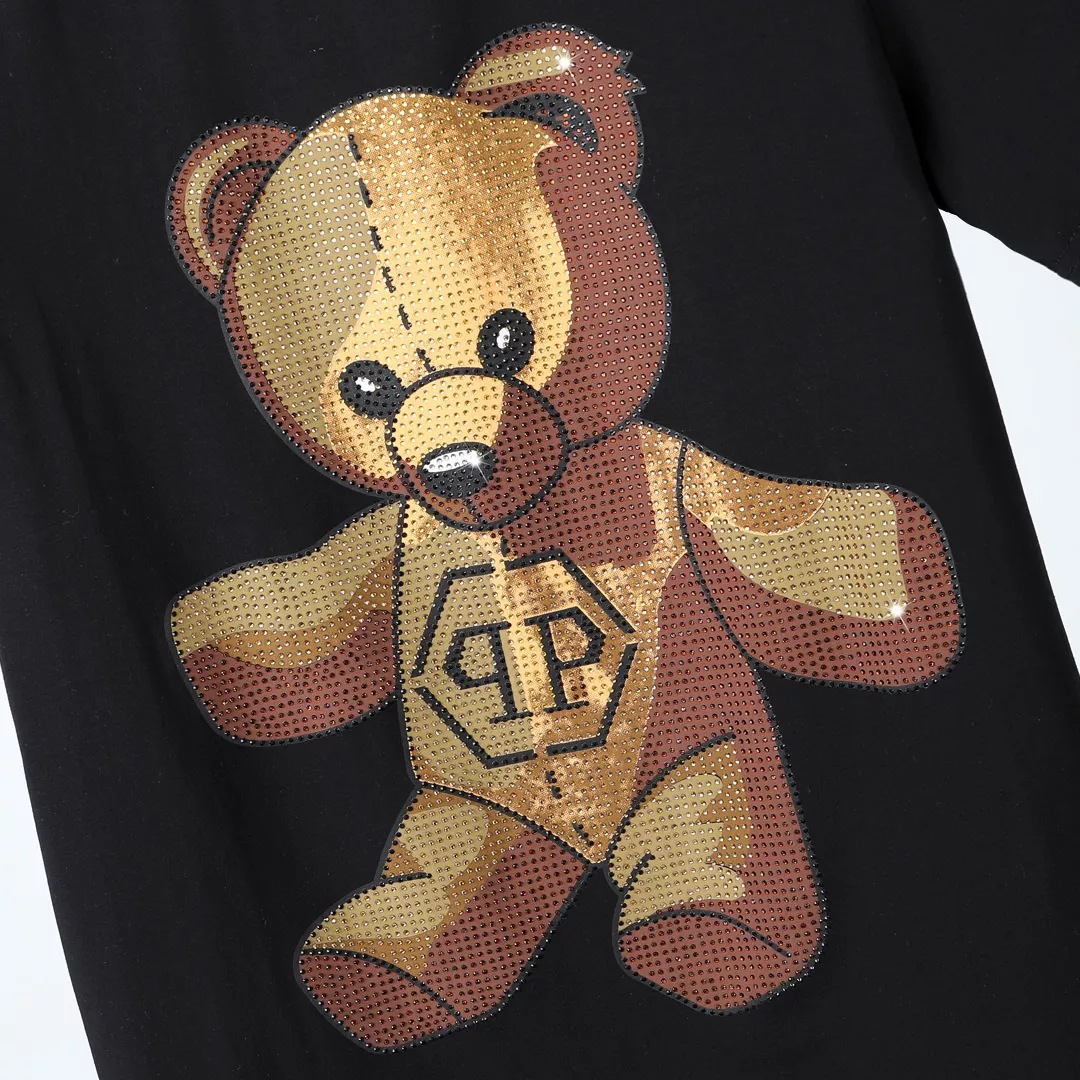 Breathable 2559 Philipp Plein PP T-Shirts Short Sleeved For Men