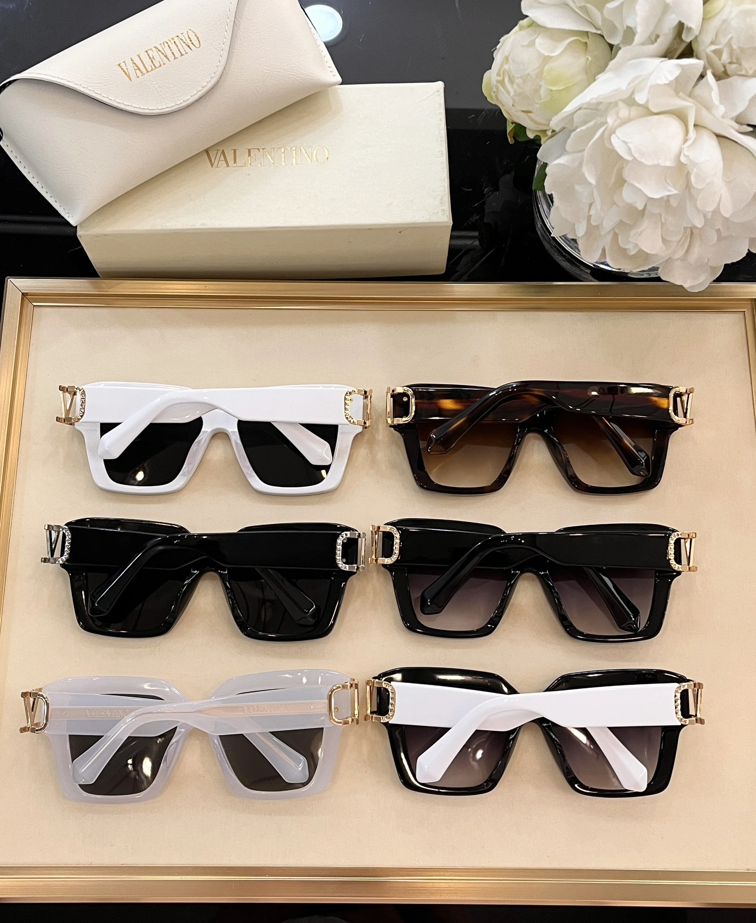 Breathable 2565 Valentino AAA Quality Sunglasses